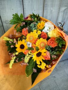 TV番組内で使用する花束