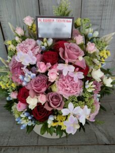 東京証券取引所　TOKYO PRO Market上場御祝いにお届けしたアレンジメント