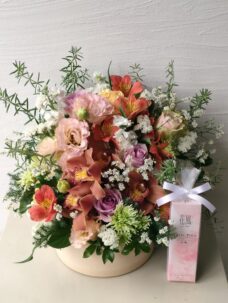 お線香セット付きの心を込めた供花