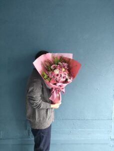 SHIFT GINZA EASTにお届けのイベント用手渡し花