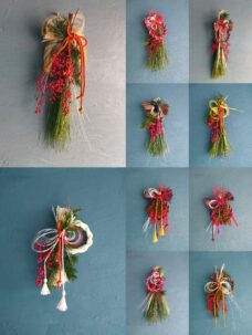 大岡山の花屋が手作りする、フレッシュな正月飾りを販売中