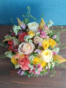 鳩山ニュータウンふれあいセンターにお届け楽屋花