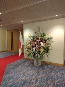 2026年4月入社式の装花について